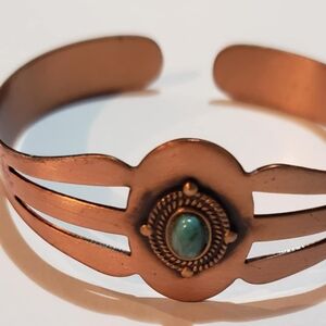 A Navajo Copper Cuff Bracelet